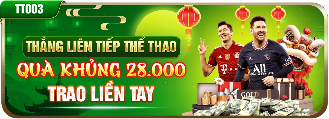 Các loại ưu đãi độc quyền longfu88